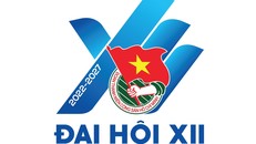 Logo chính thức của Đại hội Đoàn toàn quốc lần thứ XII. (Ảnh: BTC cung cấp)