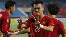 Đội tuyển Việt Nam đang giữ phong độ tốt cùng với tinh thần tự tin cần thiết để chinh phục AFF Cup 2022. (Ảnh: PV/Vietnam+)