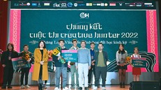 Trạng nguyên thiết kế của Creative Hunter 2022 gọi tên Nguyễn Trần Tài. 