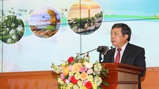 Thứ trưởng Bộ Văn hóa, Thể thao và Du lịch Đoàn Văn Việt. (Ảnh: Thanh Tùng/TTXVN)