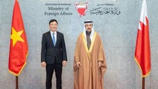 Thứ trưởng Bộ Ngoại giao Phạm Quang Hiệu và Thứ trưởng Bộ Ngoại giao Bahrain Hoàng thân Abdulla bin Ahmed Al Khalifa. (Nguồn: Bộ Ngoại giao Việt Nam)