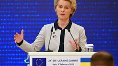 Chủ tịch Ủy ban châu Âu (EC) Ursula von der Leyen. (Ảnh: RT DE)