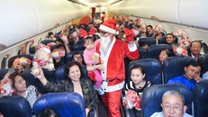 Vietjet thực hiện chuyến bay may mắn mùa Giáng sinh