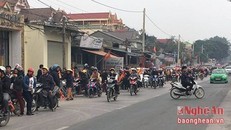 Một số giáo dân ở Quỳnh Lưu bị kích động tụ tập