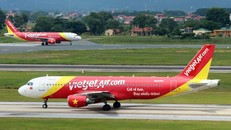 Chỉ số đúng giờ OTP của hàng không Vietjet trong 6 tháng đầu năm 2017 tăng 2% so với đầu năm 2016