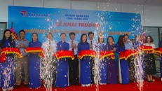 Ngày 28/7, UBND tỉnh Thanh Hóa phối hợp với Công ty Du lịch Vietravel khai trương đường bay Thanh Hóa - Bangkok.