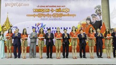 Vietjet khai trương đường bay Hà Nội - Yangon (Myanmar)