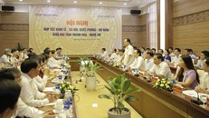  Hội nghị hợp tác kinh tế - xã hội, quốc phòng - an ninh tại FLC Sầm Sơn.