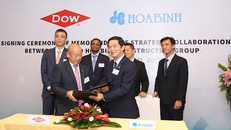 Hòa Bình và Dow Chemical ký kết hợp tác chiến lược