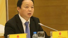 Bộ trưởng Tài nguyên và Môi trường Trần Hồng Hà. Ảnh: Võ Hải