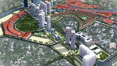 Phối cảnh tổng thể phân khu đô thị S3 Hà Nội.