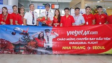 Vietjet tưng bừng khai trương đường bay Nha Trang – Seoul (Hàn Quốc)