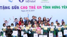 Quỹ sữa Vươn cao Việt Nam đến với trẻ em Hưng Yên