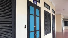 Phòng làm việc của ông Lâm hiện đóng cửa. Ảnh: P