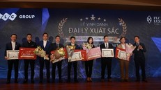 Các đại lý được vinh danh vì thành tích bán hàng xuất sắc
