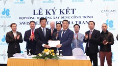 Hòa Bình và Công ty TNHH Đầu tư Cam Lâm ký kết hợp đồng thi công Dự án Swiss Belresort Nha Trang. 