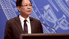 Ông Phan Văn Vĩnh khi giữ chức Tổng cục trưởng Tổng Cục Cảnh sát, ảnh chụp tháng 10/2016.