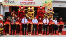 HDBank khai trương phòng giao dịch Tầm Vu, Ba Tri