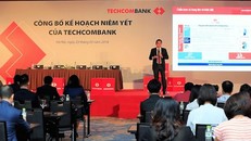 Techcombank niêm yết hơn 1,1 tỷ cổ phiếu trên HoSE ngày 4/6