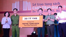 Viettel tặng sách cho trại giam, trị giá 20 tỷ đồng