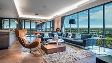 Một trong những căn hộ được đầu tư nội thất để cho thuê trải nghiệm tại Ecopark