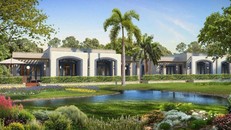 Biệt thự Alcazar Garden được lấy cảm hứng từ kiến trúc Địa Trung Hải.