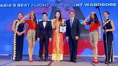 Vietjet được vinh danh giải thưởng “Đồng phục tiếp viên đẹp nhất Châu Á”