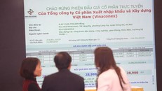 An Quý Hưng là nhà đầu tư trúng giá trọn lô 254,9 triệu cổ phiếu VCG của SCIC với giá 28.900 đồng/CP trong phiên đấu giá ngày 22/11/2018 - Ảnh: Dũng Minh