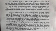 Chưa nộp đủ tiền, An Quý Hưng đã yêu cầu Vinaconex bảo toàn vốn trong quá trình chuyển giao ​