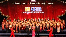 SHB được vinh danh Top 100 Giải thưởng Sao Vàng đất Việt, danh Top 10 Sản phẩm chất lượng cao năm 2018 ​