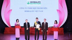 Herbalife liên tục nhận giải thưởng ‘Sản phẩm vàng vì sức khỏe cộng đồng’