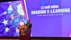 TGĐ Tập đoàn Hòa Bình, ông Lê Viết Hải chia sẻ về dự án E-Learning