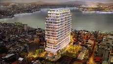 Five Star West Lake lấy cảm hứng từ những con sóng hồ Tây lãng mạn.