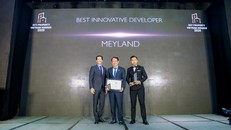 Meyland được vinh danh là “Nhà phát triển Bất động sản sáng tạo tốt nhất Việt Nam 2020 - Best Innovative Developer Vietnam 2020”