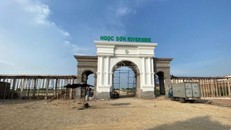 Tiến độ thực tế dự án Ngọc Sơn Riverside Hải Dương.