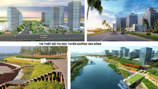 Viện Quy hoạch xây dựng Hà Nội đã tổ chức nghiên cứu lập Quy hoạch phân khu đô thị sông Hồng tỷ lệ 1/5000 (đoạn từ cầu Hồng Hà đến cầu Mễ Sở),