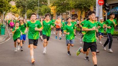 Niềm đam mê thể thao với tinh thần sẵn sàng tiếp ý chí cho hành trình năng động đã được nhiều em nhỏ hào hứng thể hiện.