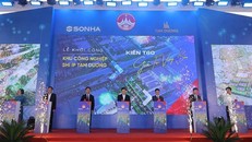 Ngày 28/4/2023, Tập đoàn Sơn Hà đã khởi công khu công nghiệp SHI IP Tam Dương tại Vĩnh Phúc, chính thức gia nhập thị trường bất động sản công nghiệp.