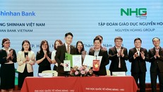 Ngân hàng Shinhan hợp tác cùng Tập đoàn Nguyễn Hoàng tài trợ học phí với lãi suất ưu đãi 0%