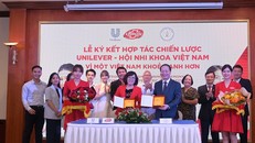 Unilever hợp tác chiến lược với Hội Nhi khoa Việt Nam “Vì một Việt Nam khỏe mạnh"