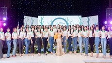 Nữ doanh nhân Bùi Thanh Hương cùng dàn thí sinh tham dự cuộc thi Hoa hậu Thiên nhiên Việt Nam 2023 - Miss Nature VietNam 2023.