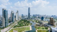 Hàn Quốc lấn biển làm thành phố thông minh Songdo.