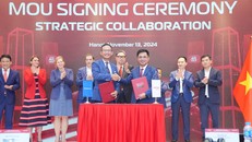 Tại sự kiện "5G Open RAN Connect 2024”, Viettel High Tech và Qualcomm đã ký kết nâng cấp hợp tác chiến lược toàn diện trong lĩnh vực 5G và 6G.