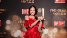 Phạm Hồng Linh nhận giải Vàng iF DESIGN AWARD 2025.