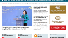 Giao diện mới của Thời báo Ngân hàng: Hiện đại, thân thiện, nhiều nội dung độc quyền, chuyên sâu