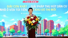 TBT Nguyễn Cao Cương: "chúng ta không chỉ đang nói về giá nhà, mà đang bàn về chất lượng cuộc sống, cơ hội an cư và tương lai đô thị Việt Nam".