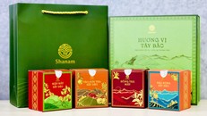 Hộp quà tết gói trọn hương vị Tây Bắc của nhà trà Shanam