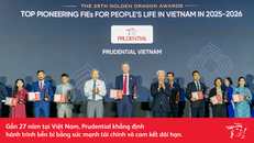 Prudential Việt Nam được vinh danh Top 10 Doanh nghiệp vì Cuộc sống Cộng đồng.