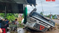 Hiện trường vụ tai nạn. Ảnh: Xuân Thời