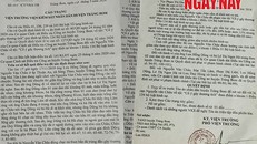 Bản cáo trạng "lạ lùng" của VKSND huyện Trảng Bom. Ảnh: Xuân Thời